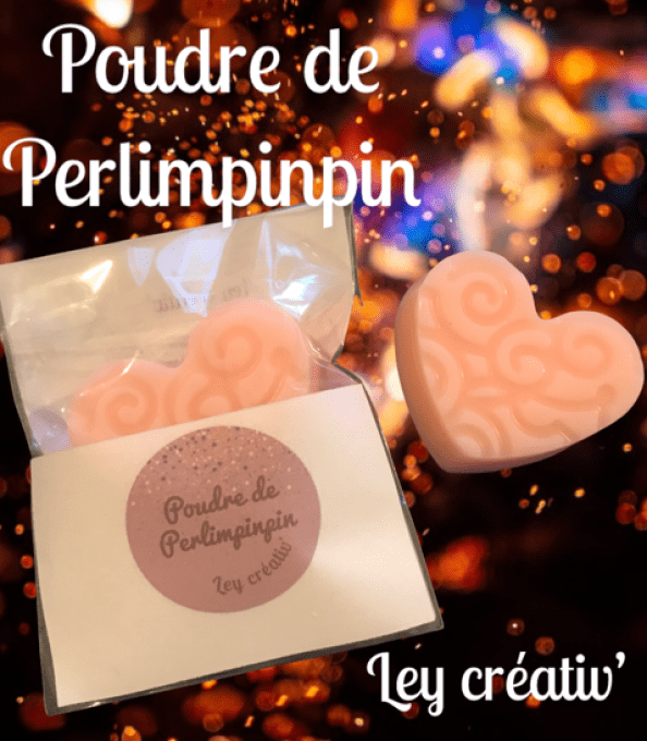 Bougie Poudre de perlimpinpin - atelier-savonnerie